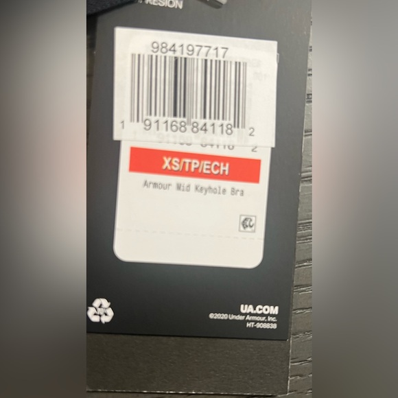 Women’s Extra Small Under Armour Mid Compression Sports Bra New With Tags - Picture 9 of 10